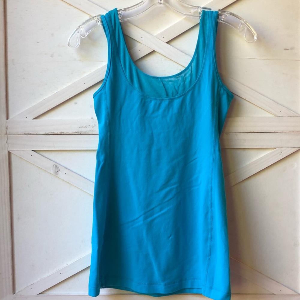 Lululemon Mesh Trim Workout Tank Top Size 6